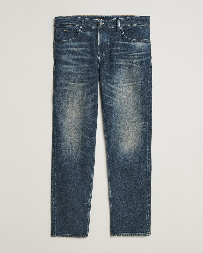 BOSS BLACK Re.Maine Jeans Navy – Blå