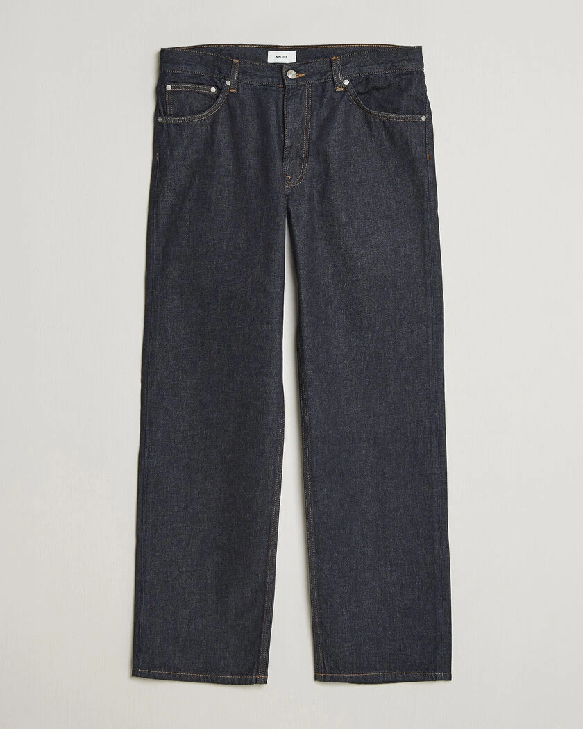 NN07 Otis Relaxed Fit Jeans Raw Indigo – Blå