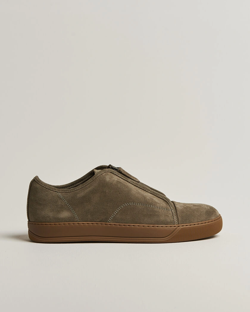 Lanvin DBB1 Zip Sneakers Khaki – Grønn
