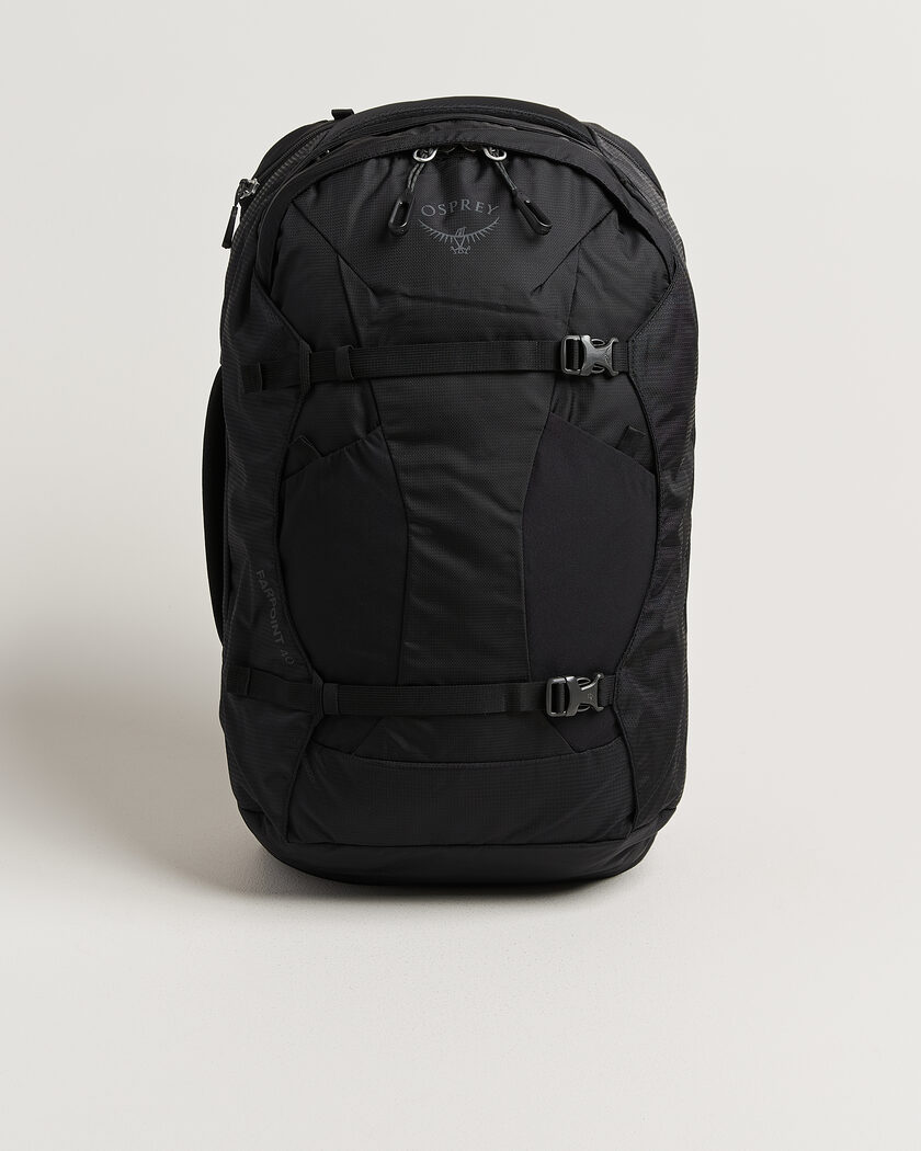 Osprey Farpoint 40 Black – Svart