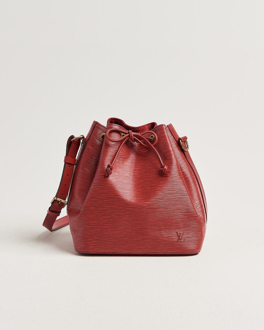 Louis Vuitton Pre-Owned Petit Noé Epi Leather Red – Rød