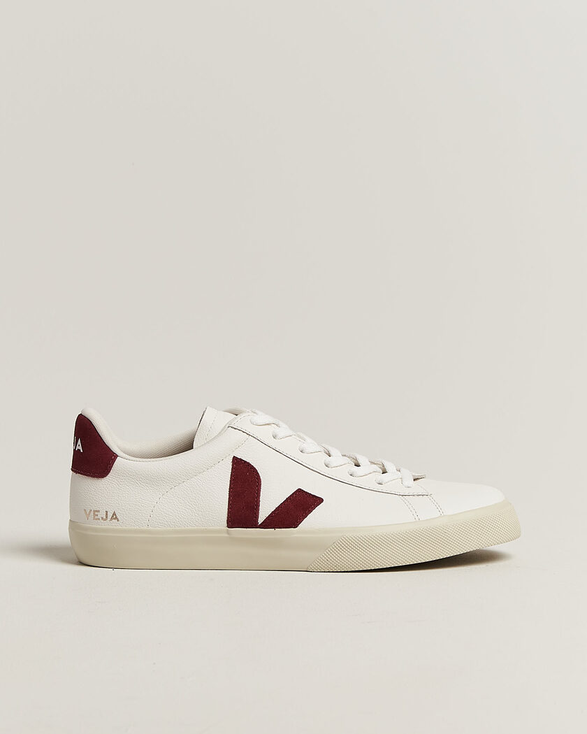 Veja Campo Sneaker White/Grenat – Hvit