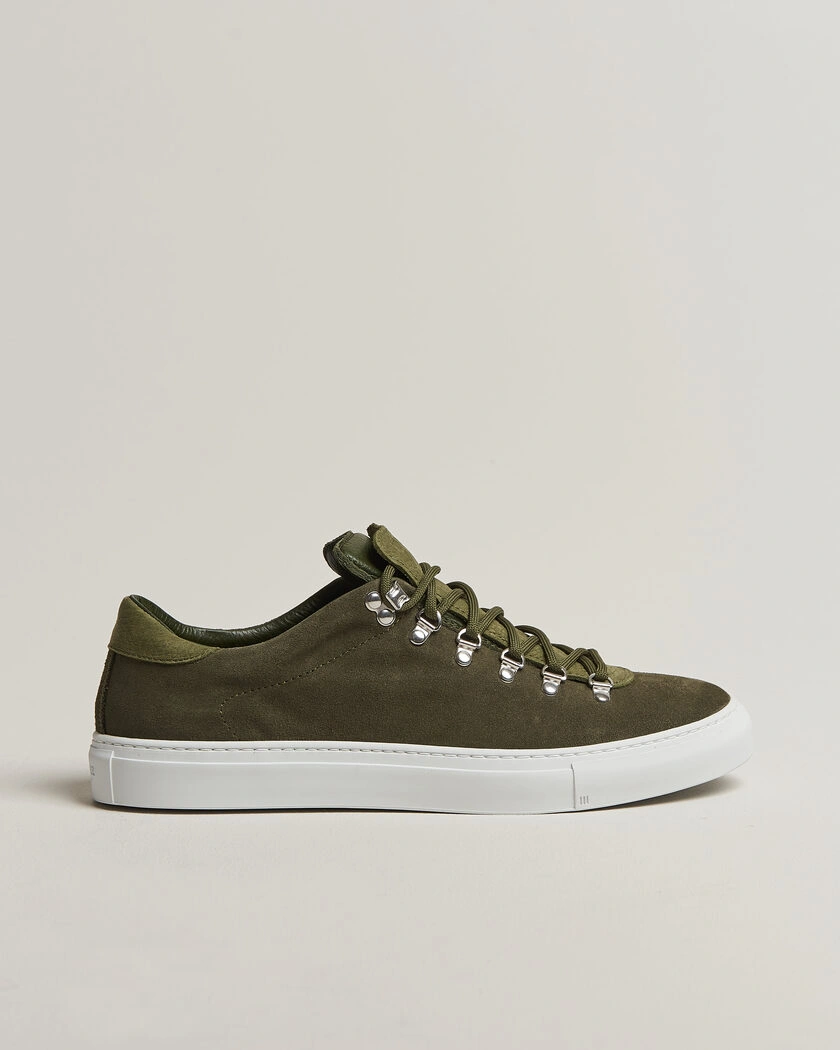 Diemme Marostica Low Sneaker Olive Suede – Grønn