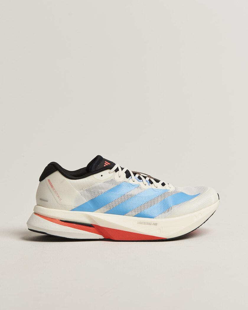 adidas Performance Adizero Boston 13 Off White/Blue – Hvit
