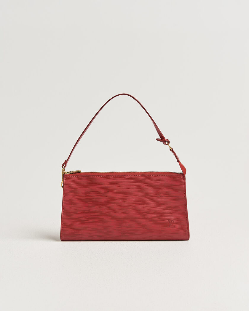 Louis Vuitton Pre-Owned Pochette Accessoires Epi Leather Red – Rød