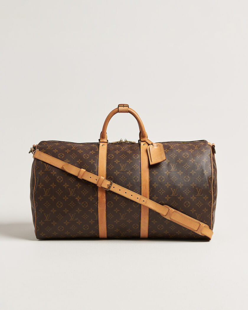 Louis Vuitton Pre-Owned Keepall Bandouliére 55 Monogram – Brun