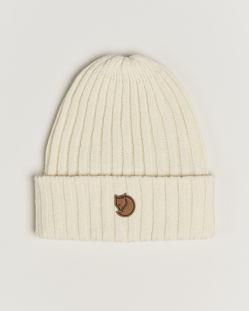 Fjällräven Byron Wool Hat Chalk White – Hvit