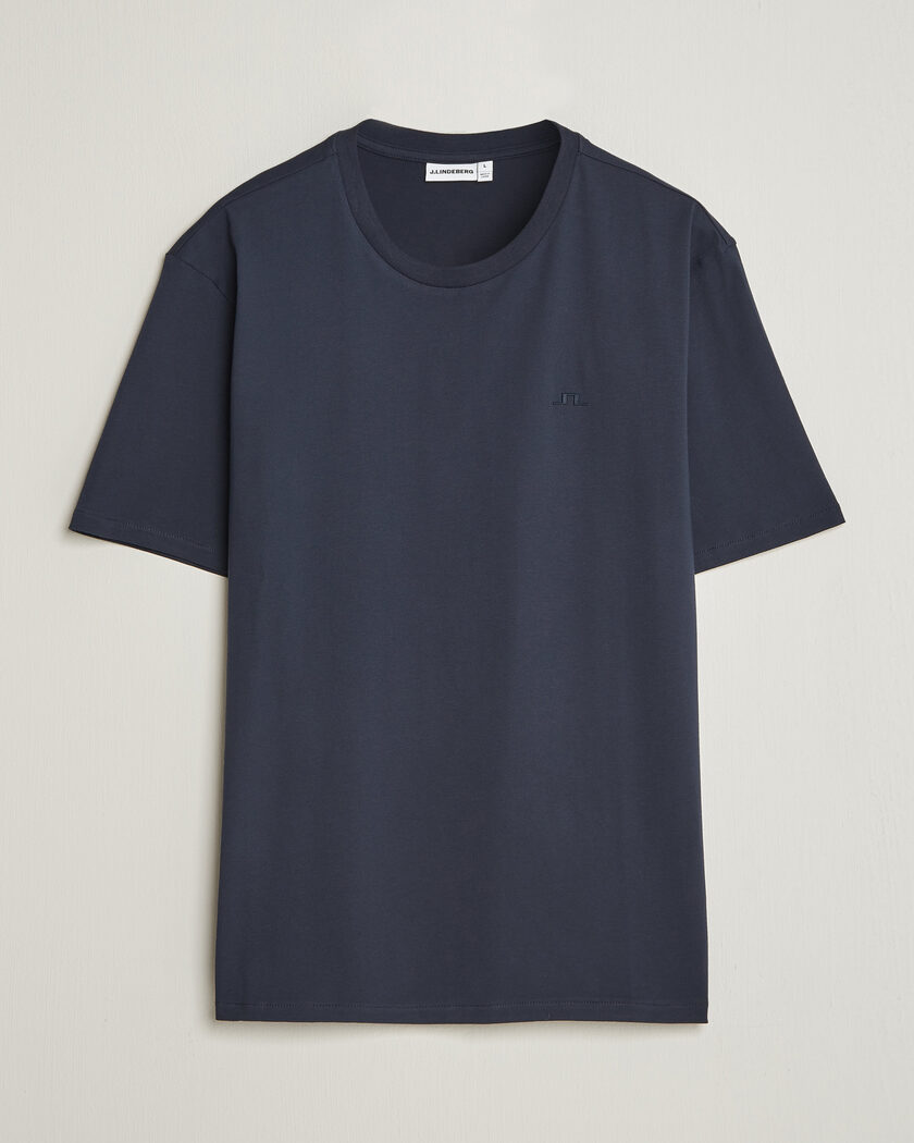 J.Lindeberg Alpha Crew Neck T-Shirt JL Navy – Blå