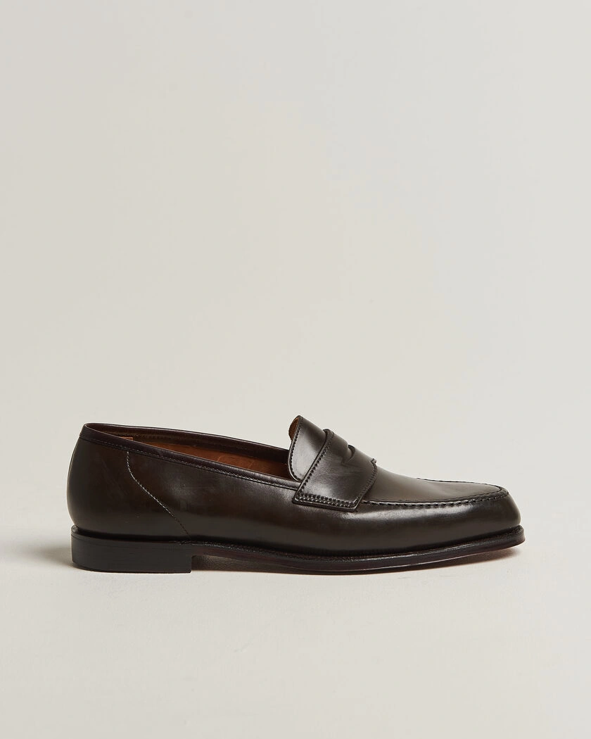 Crockett & Jones Harvard Dark Brown Shell Cordovan – Brun