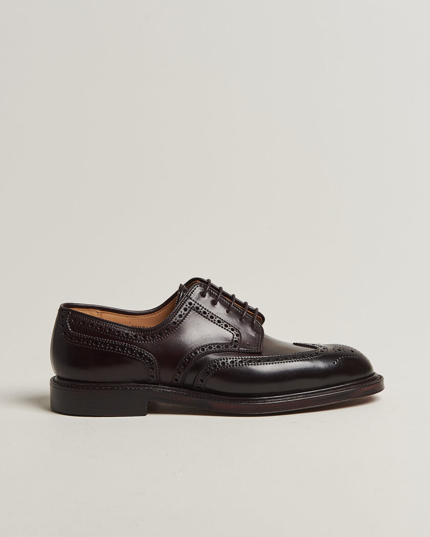 Crockett & Jones Pembroke Burgundy Shell Cordovan – Brun
