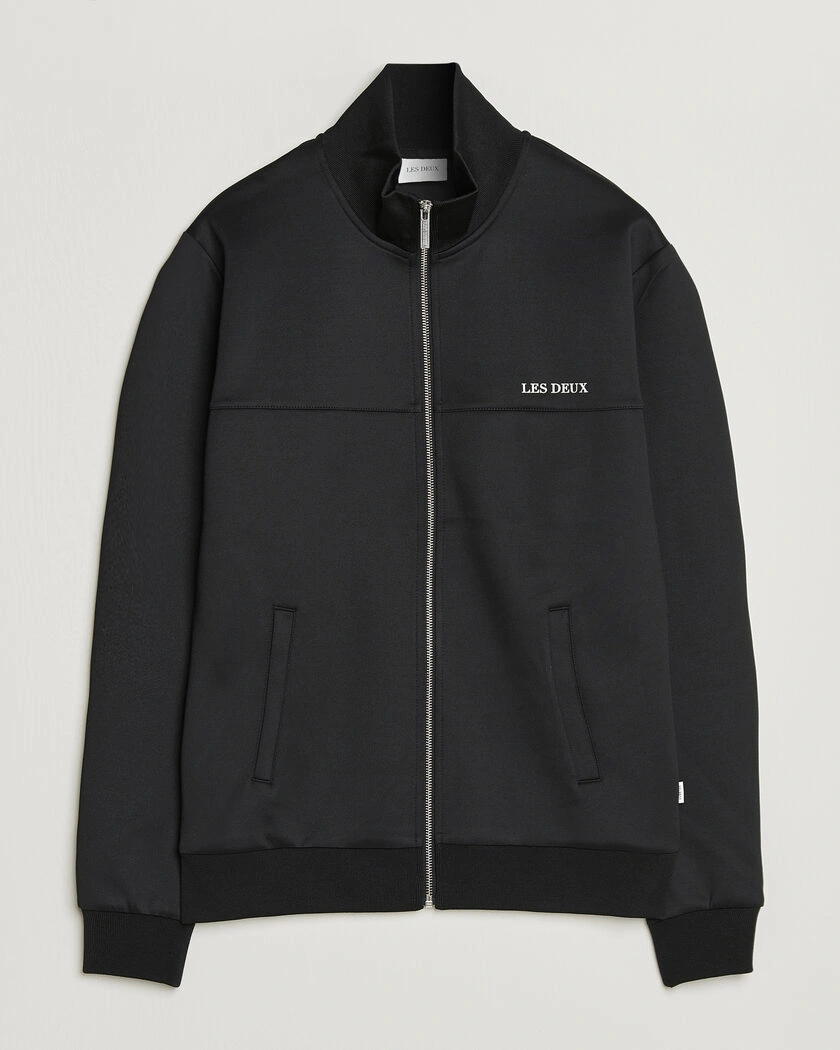 LES DEUX Ballier Track Jacket Black – Svart