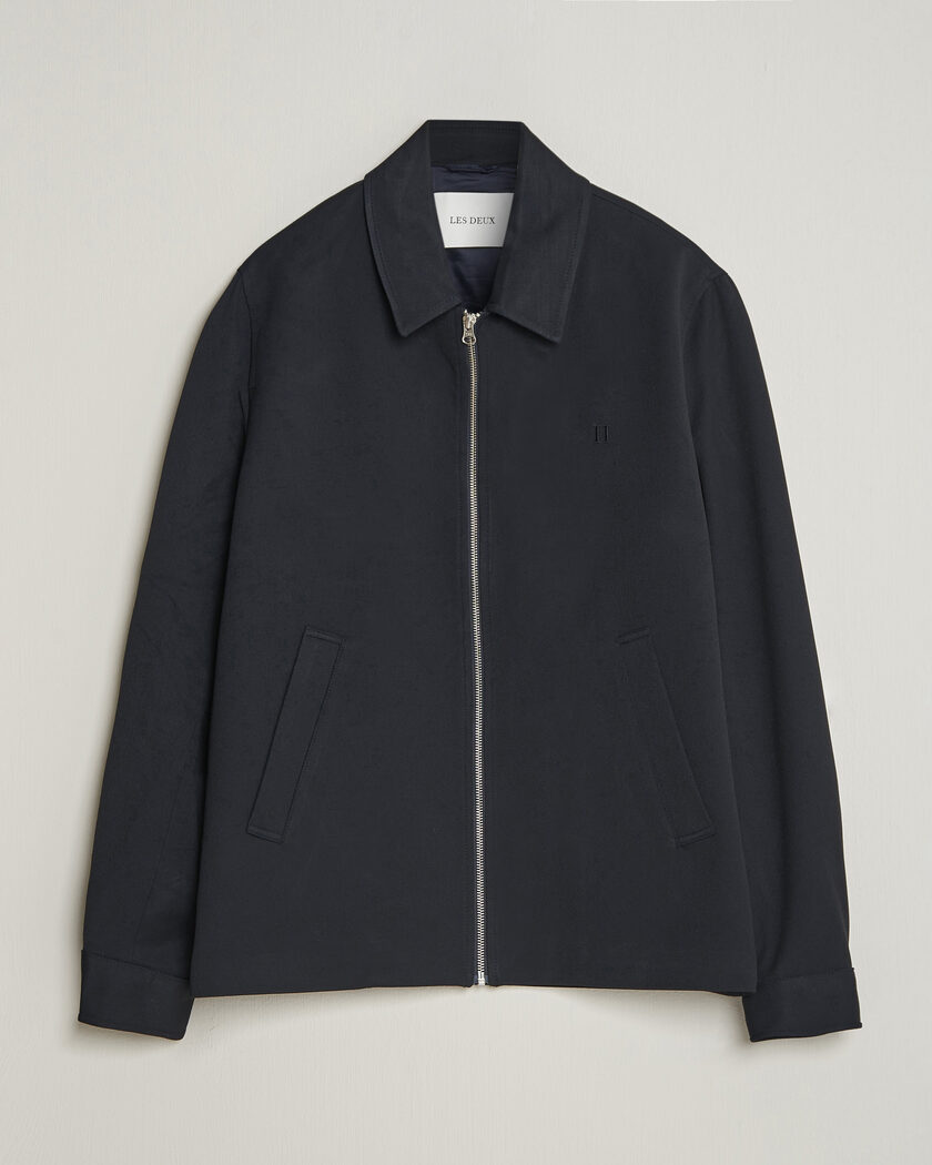 LES DEUX Como Coach Jacket Navy – Blå