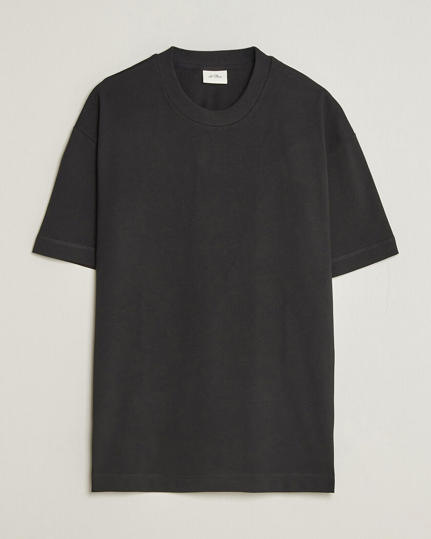 LES DEUX Heavyweight T-Shirt Black – Svart
