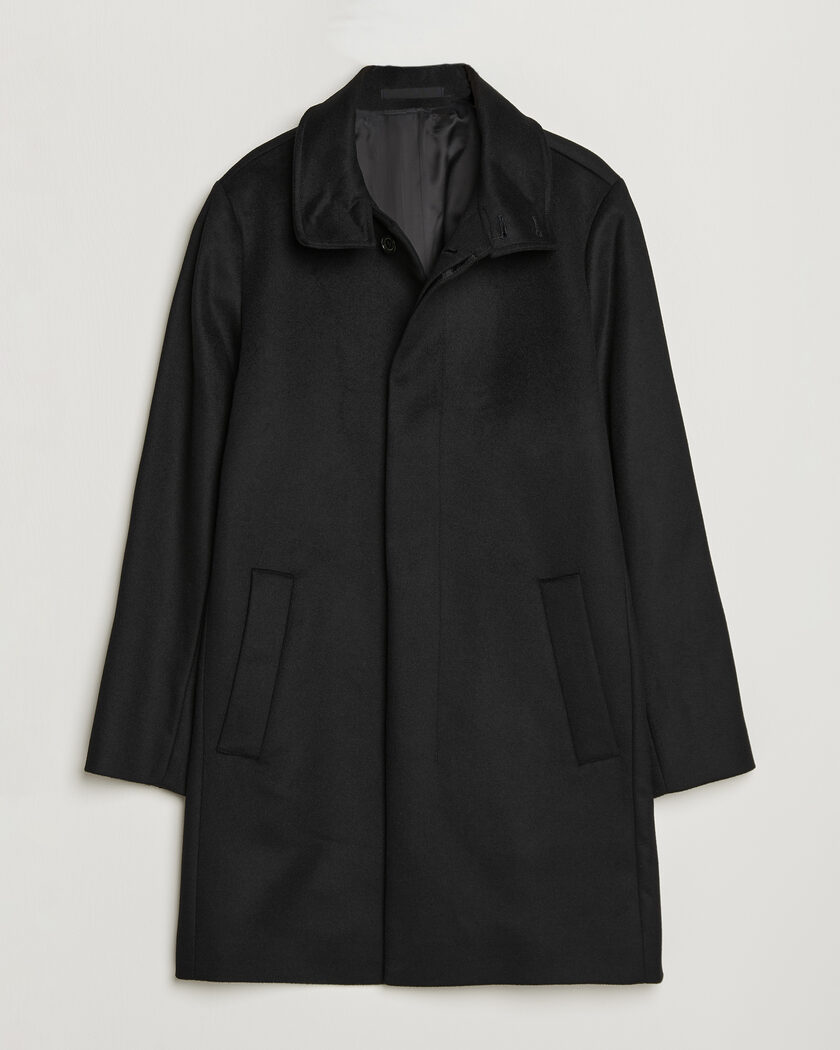 Tiger of Sweden Aleric Wool/Cashmere Coat Black – Svart