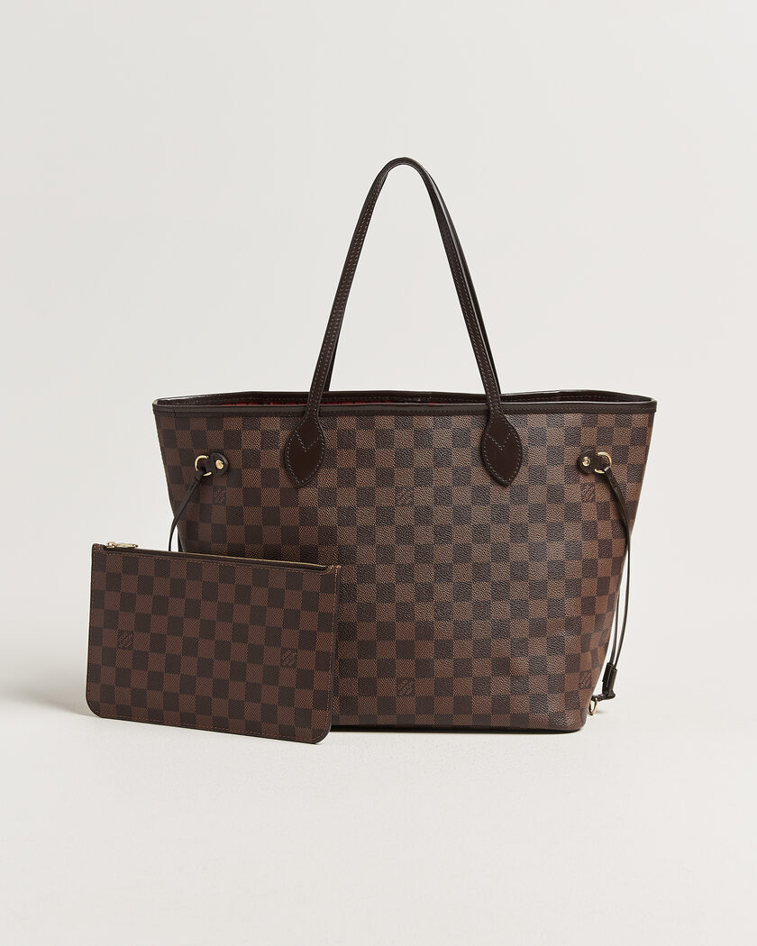 Louis Vuitton Pre-Owned Neverfull MM Damier Ebene – Brun
