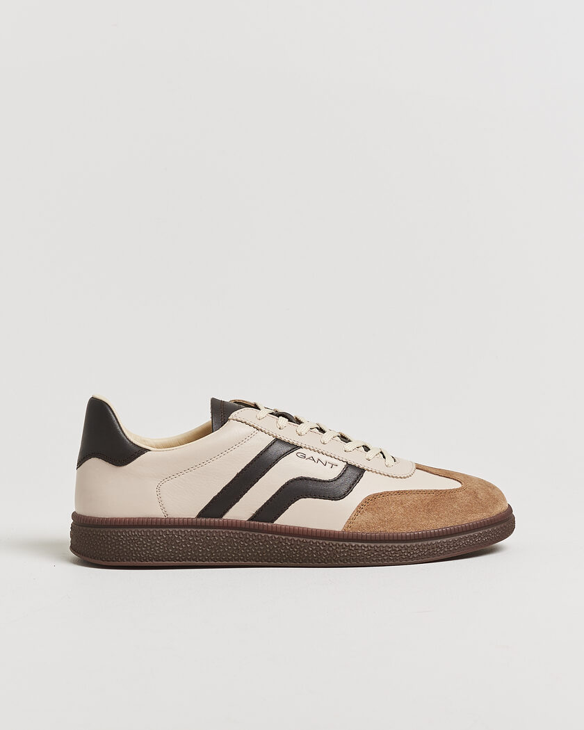 Gant Cuzmo Leather/Suede Sneaker Beige/Brown – Flerfarget