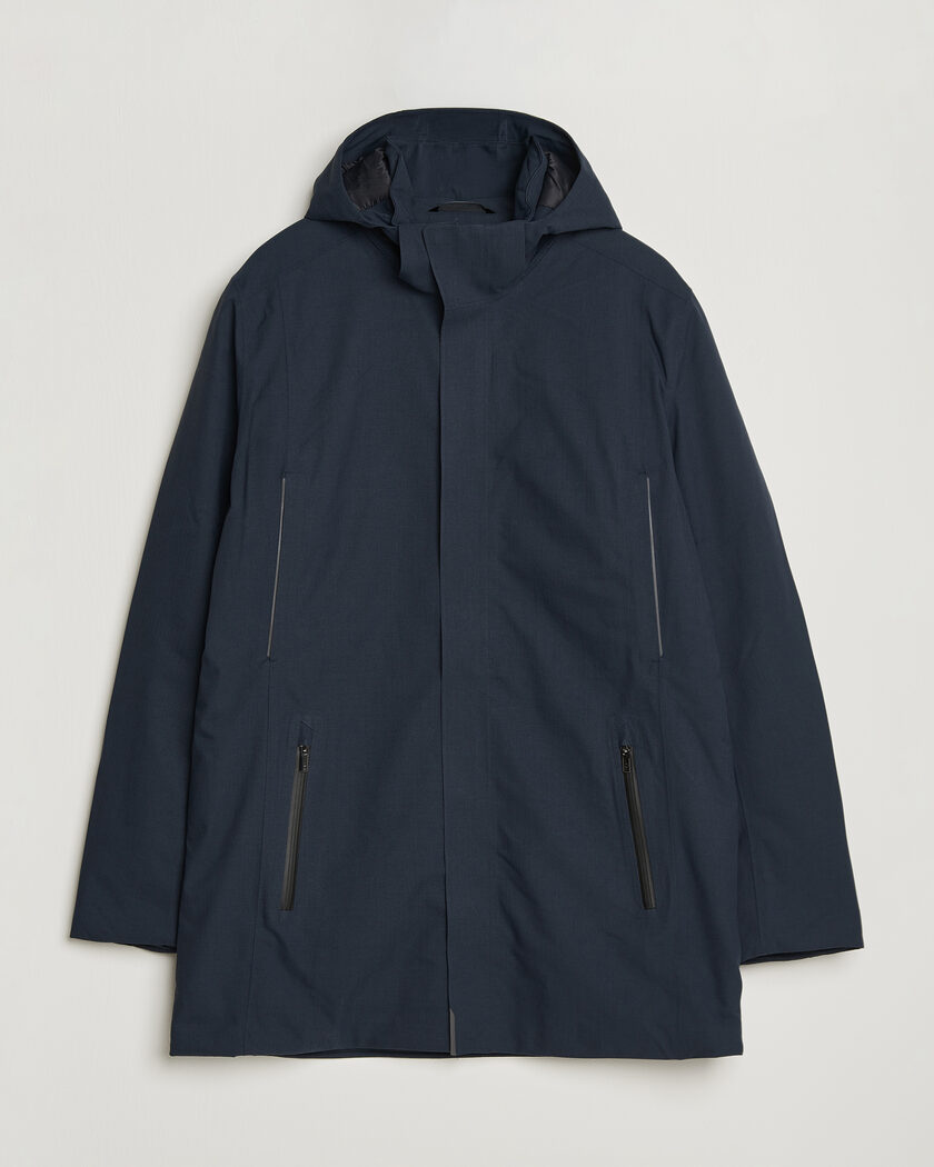 UBR Regulator Herringbone Parka Navy – Blå