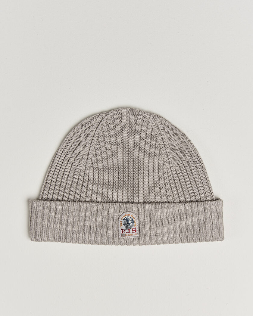 Parajumpers Matio Ribbed Hat Mid Grey – Grå