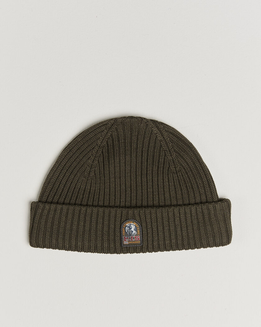 Parajumpers Matio Ribbed Hat Taggia Olive – Grønn