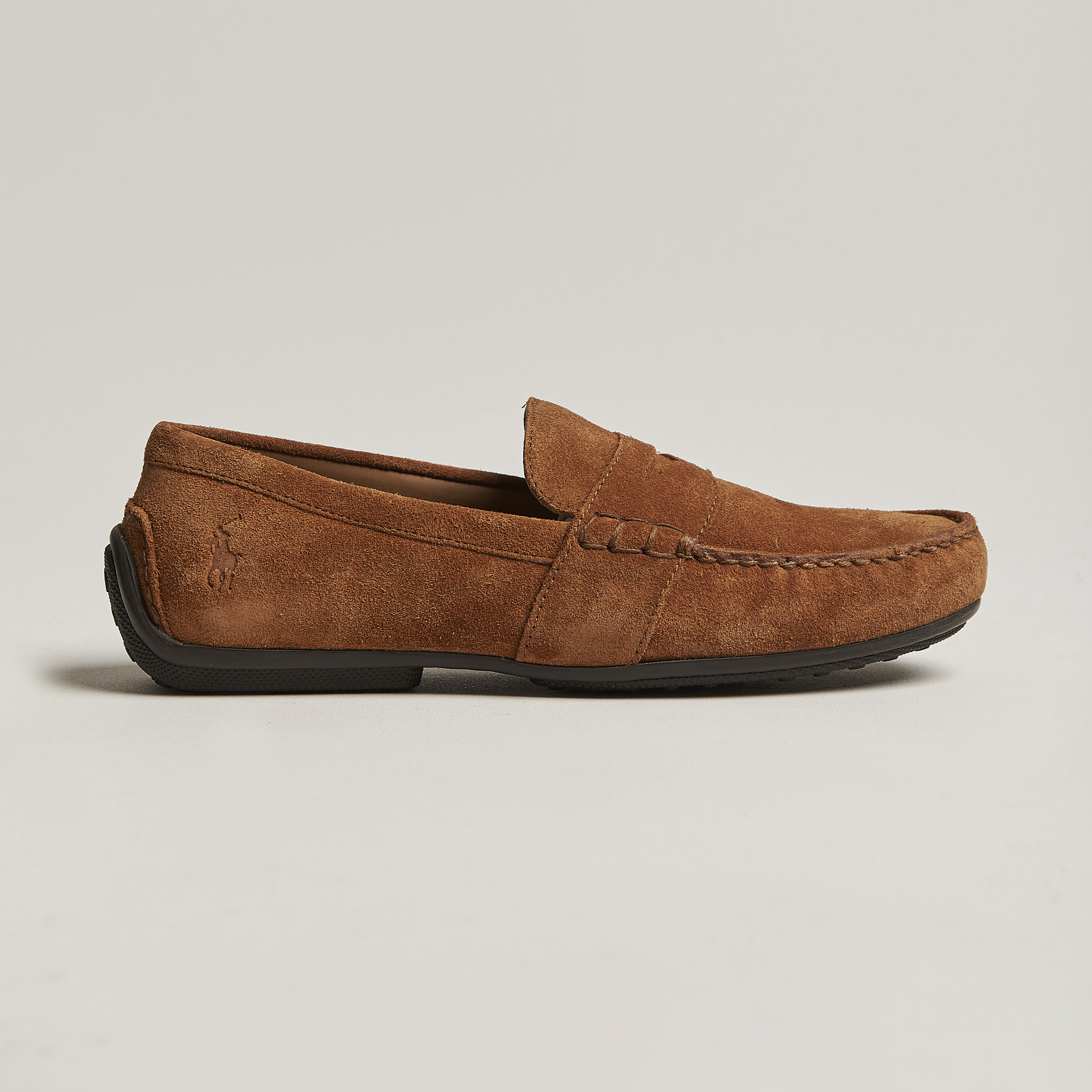 Polo Ralph Lauren Reynold Suede Driving Loafer Teak Hos Careofcarlno 8394