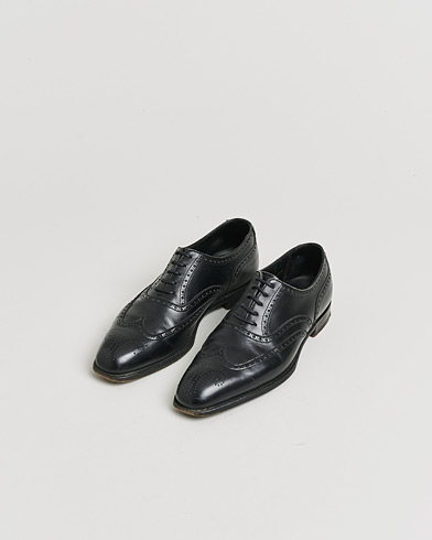Pre-owned Crockett & Jones Clifford Brogues Black Calf UK7 - EU41 – Svart