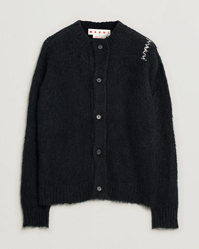 Herre | Pre-owned | Pre-owned | Marni Fuzzy Wuzzy Cardigan Black 48