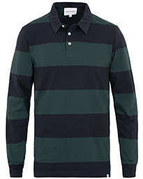  Ruben Long Sleeve Striped Rugby Green/Navy