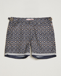  Bulldog Fiore Printed Swim Shorts Night Iris