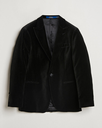  Velvet Blazer Black