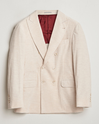  Double Breasted Cashmere Corduroy Blazer Sand