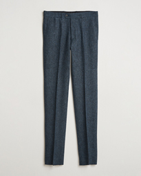  Edward Wool Donegal Trousers Navy