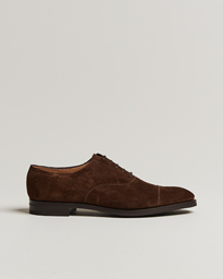  City II Oxford Dark Brown Suede