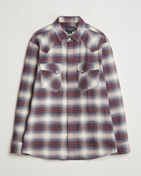  Wyatt Flannel Shirt Navy Plaid