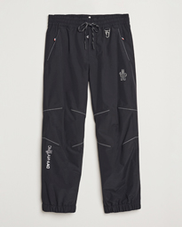  Nylon Drawstring Trousers Black