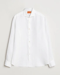  Linen Casual Shirt White