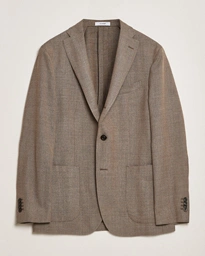  K Jacket Wool Hopsack Blazer Beige