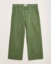  GM010 Genua Worker Chino Chevron Green