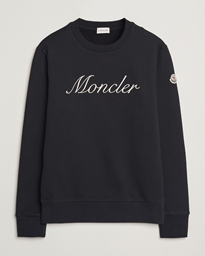  Lettering Sweatshirt Black