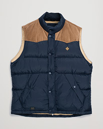 Morris Holborn Down Vest Navy