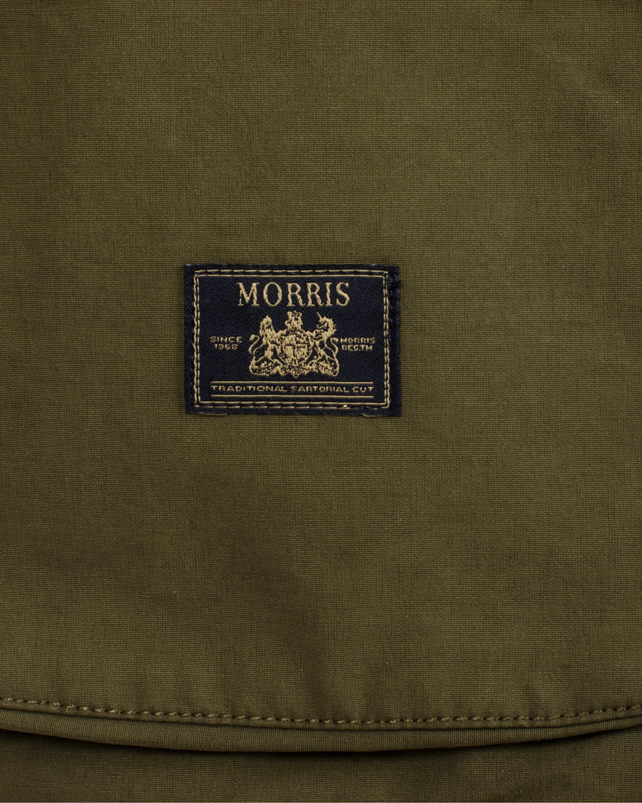 Morris Windsor Waxed Jacket Olive hos CareOfCarl.no