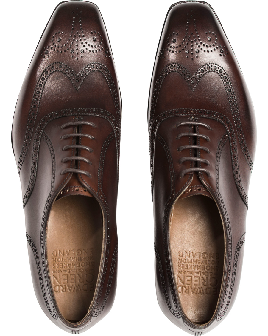Herre | Edward Green Inverness Brogue Dark Oak Calf | Edward Green | Inverness Brogue Dark Oak Calf