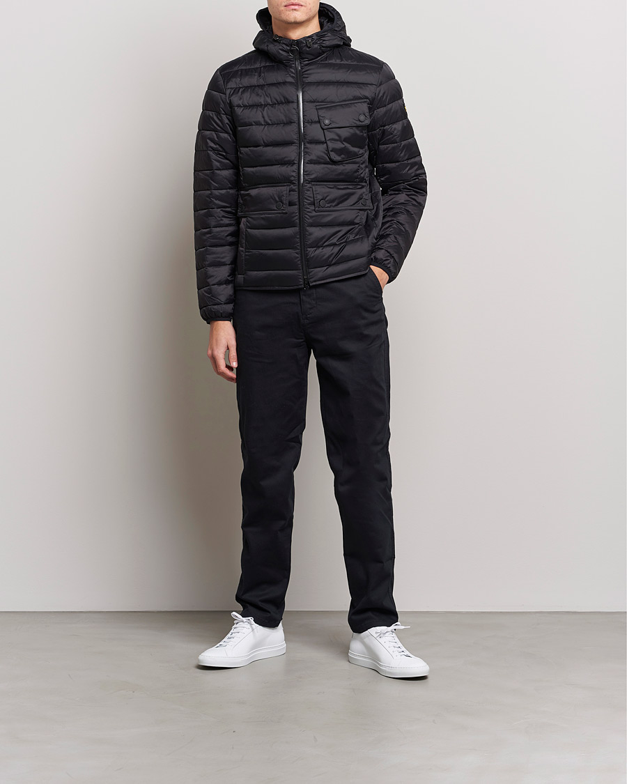 Ouston hooded cheap quilted jacket