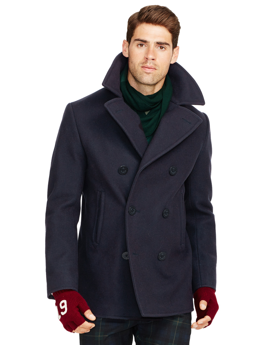 Mens ralph outlet lauren peacoat