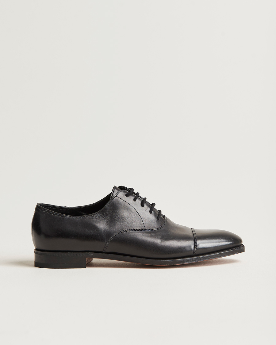 John Lobb City II Oxford Black Calf hos CareOfCarl.no