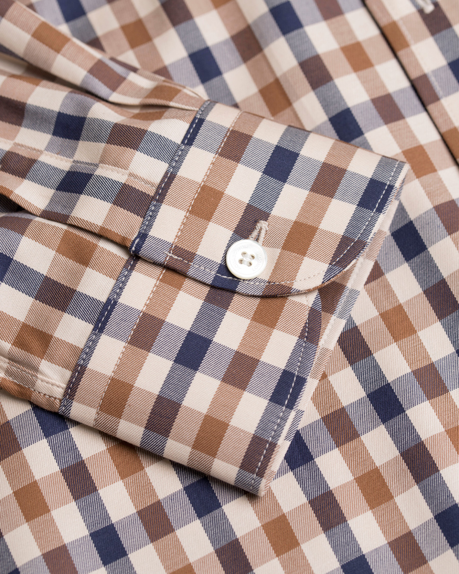 Aquascutum Emsworth Club Check Shirt Vicu a hos CareOfCarl.no