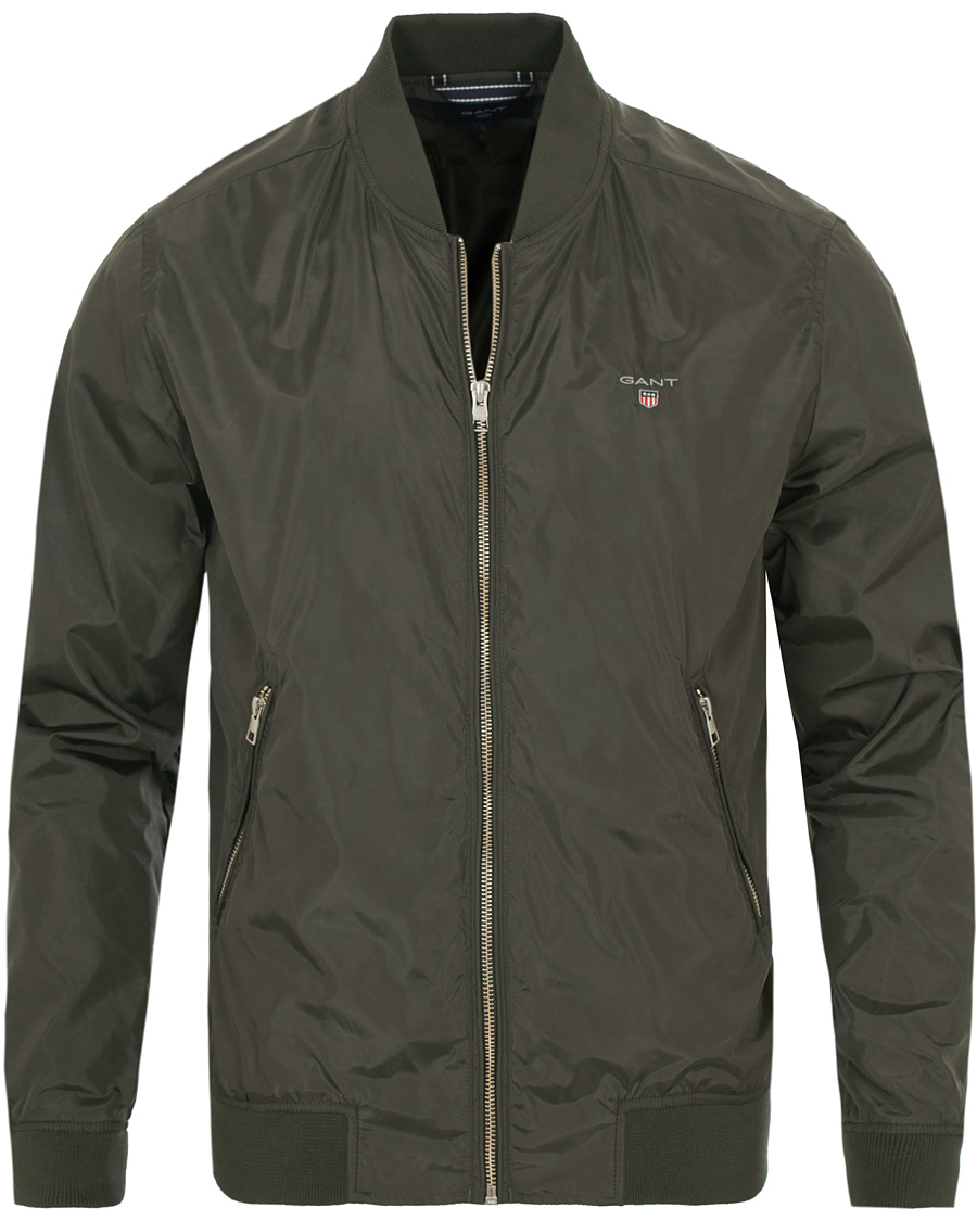 airy nylon bomber