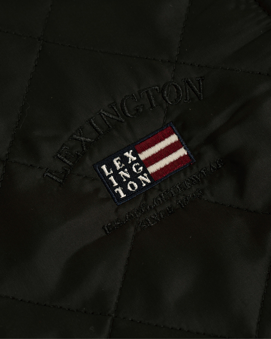 Lexington Hunter Quilted Jacket Black hos CareOfCarl.no