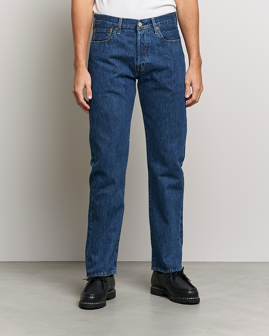 Herre | Blå jeans | Levi\'s | 501 Original Fit Jeans Stonewash