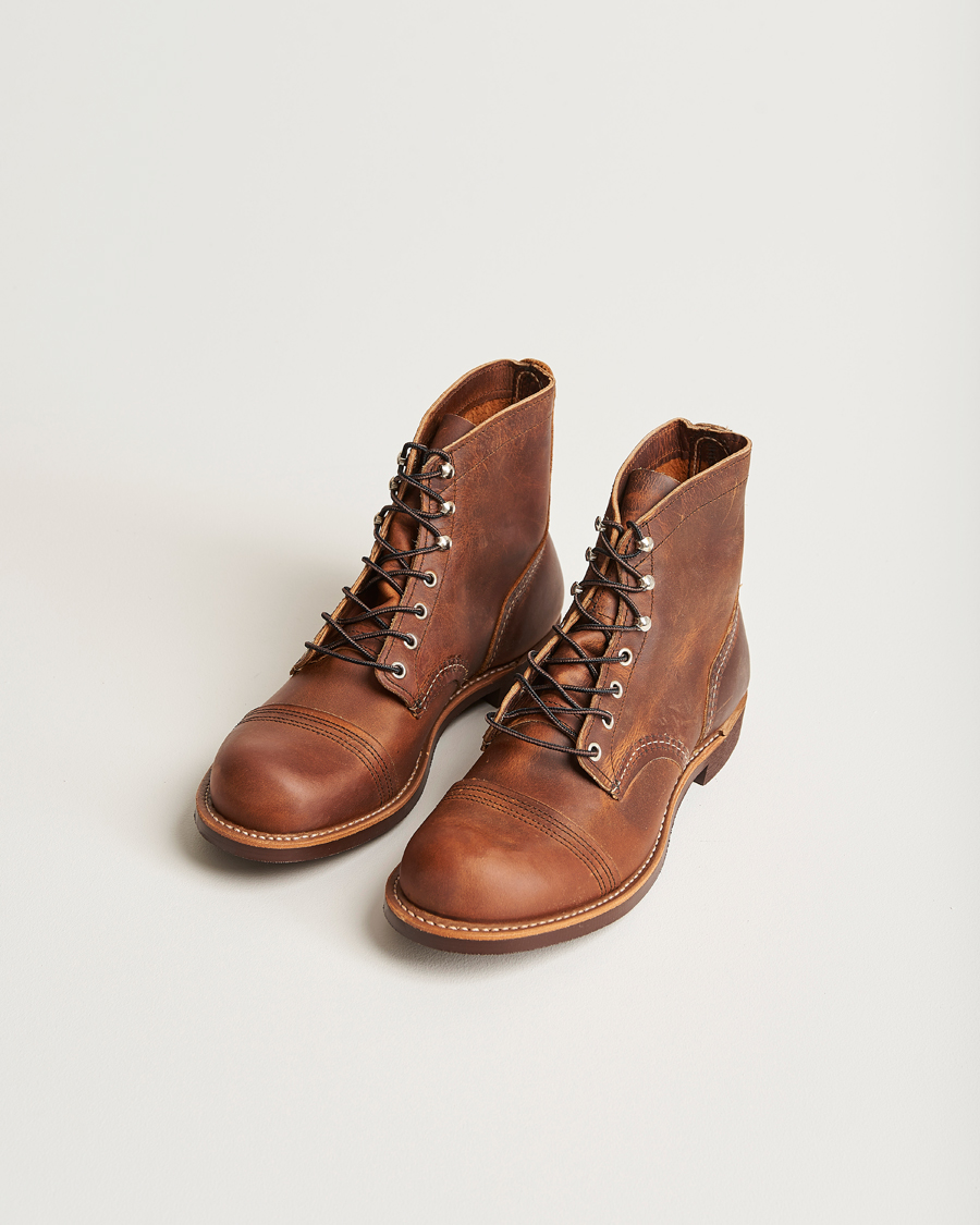 Herre |  | Red Wing Shoes | Iron Ranger Boot Copper Rough/Though Leather