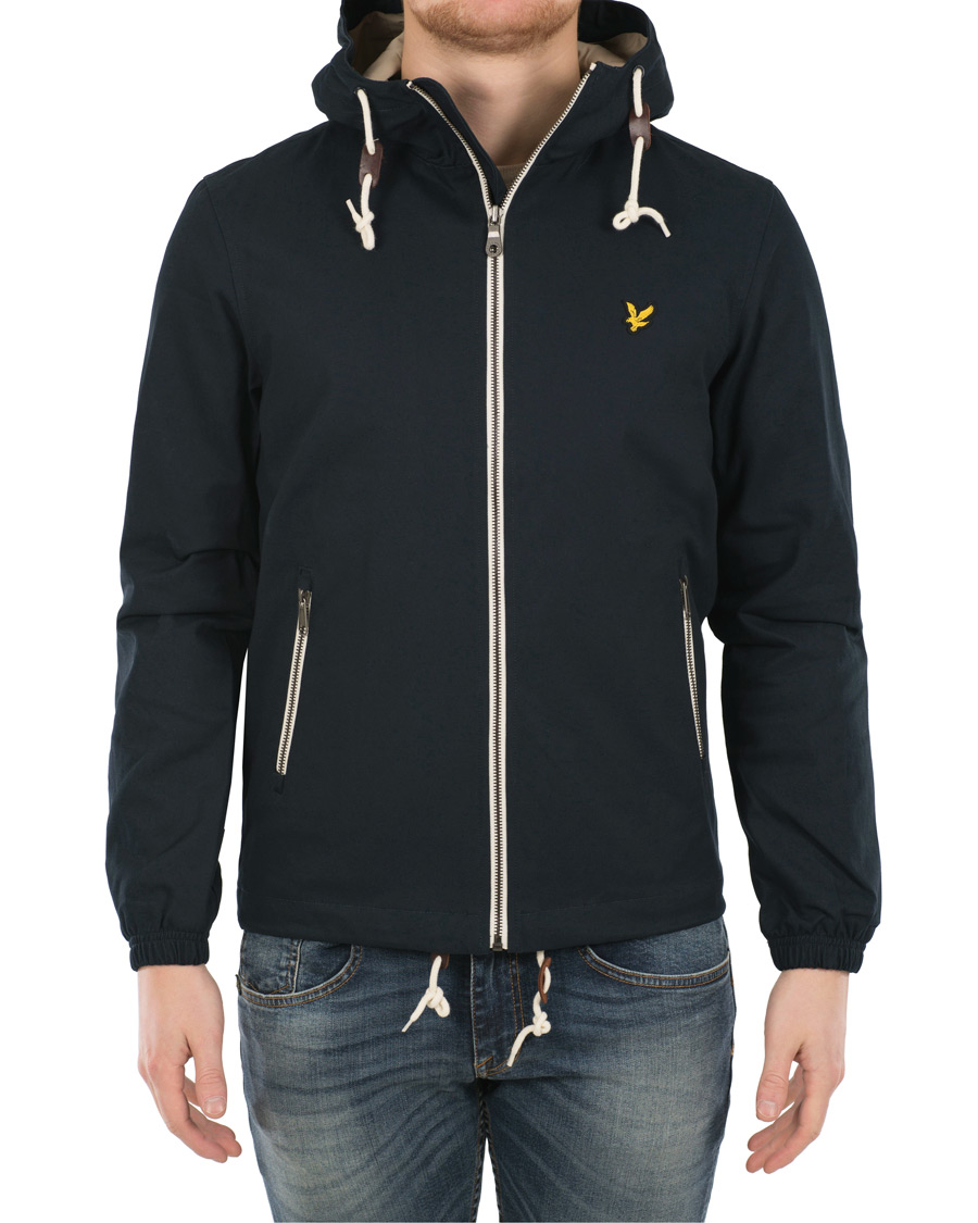 Lyle & scott deals hooded twill jacket